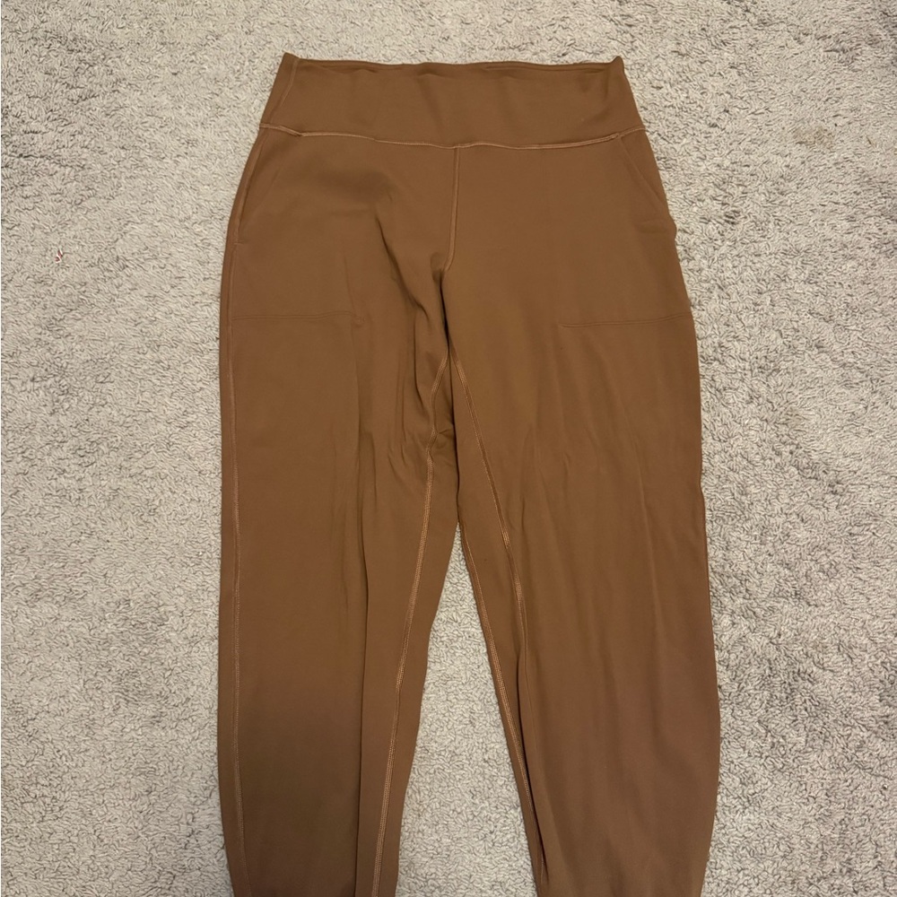 lululemon athletica Brown High-Waist align joggers